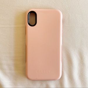 Casely Light Pink iPhone X Case